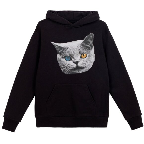 Men's GOLF WANG x Odd Future Shark Cat 10th Anniversary Black Hoodie - Size XL - Picture 1 of 14